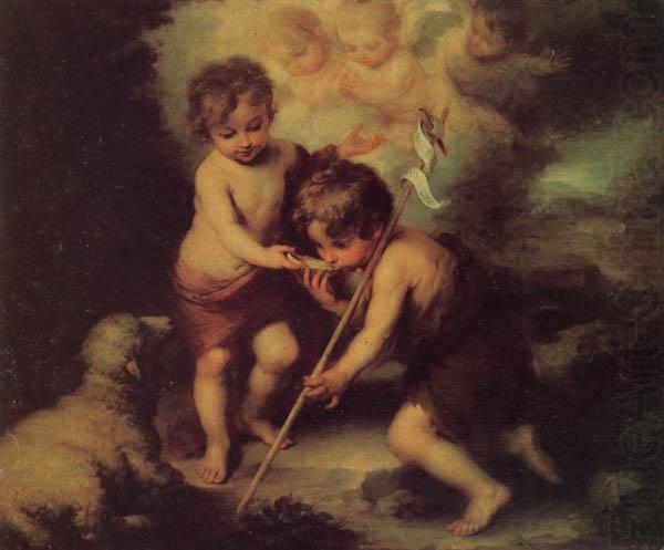 Children with a Shell, Bartolome Esteban Murillo